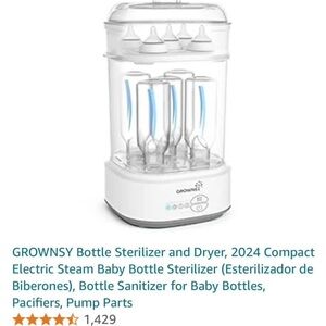 GROWNSY Bottle Sterilizer and Dryer
